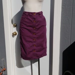Democracy purple skirt